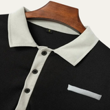 The Anacapri Men’s Casual Slim Fit Polo Sweater