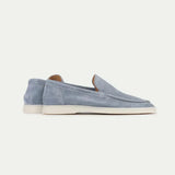 Classic Suede Loafer Baby Blue