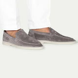 Classic Suede Loafer Grey
